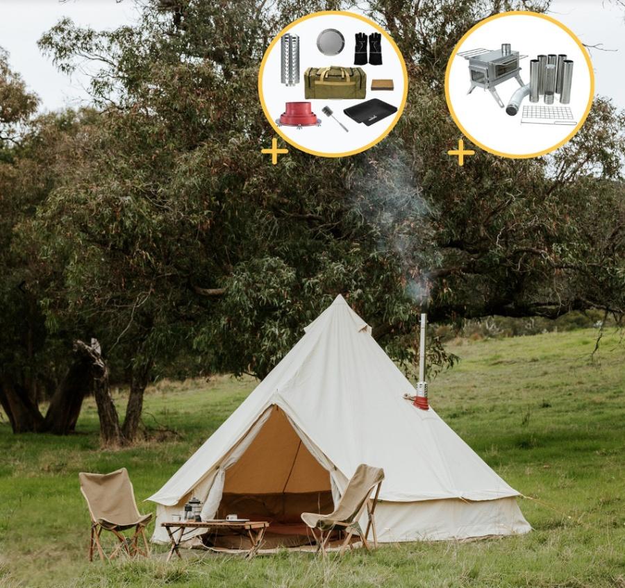¿Qué es una Hot Tent?