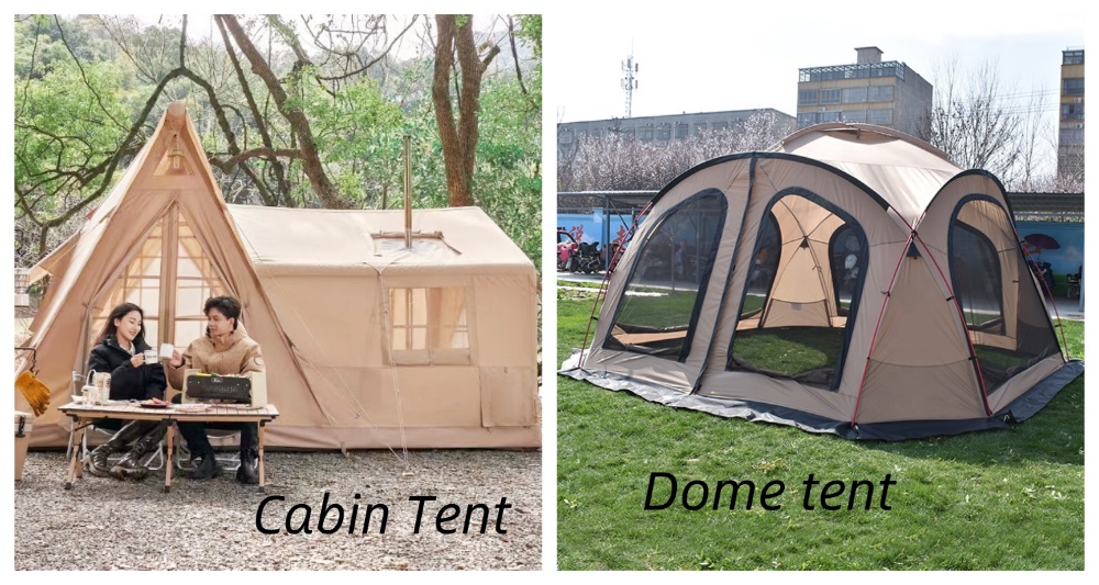 Tienda de campaña tipo cabaña vs. tienda tipo domo: Guía completa para campistas