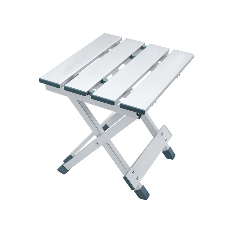 Taburete plegable portátil de aluminio para pesca y acampada