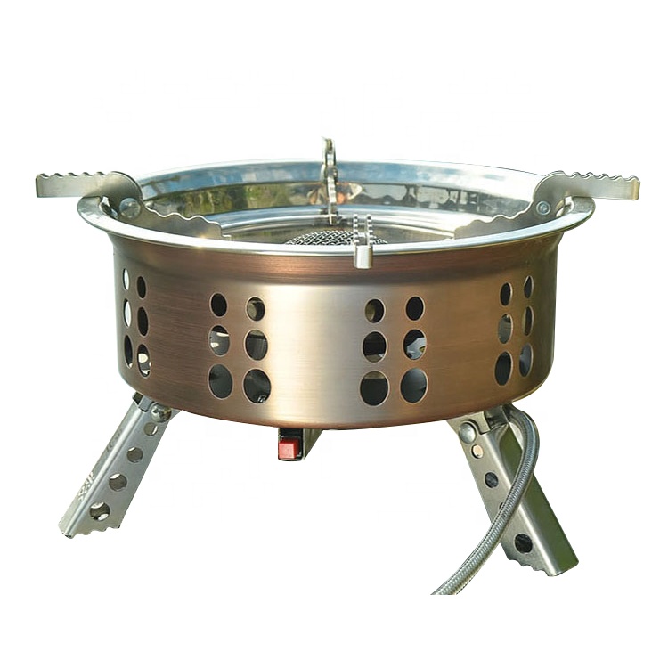 Estufa de gas portátil tipo Bulin y BRS para acampar, hacer senderismo y hacer picnics