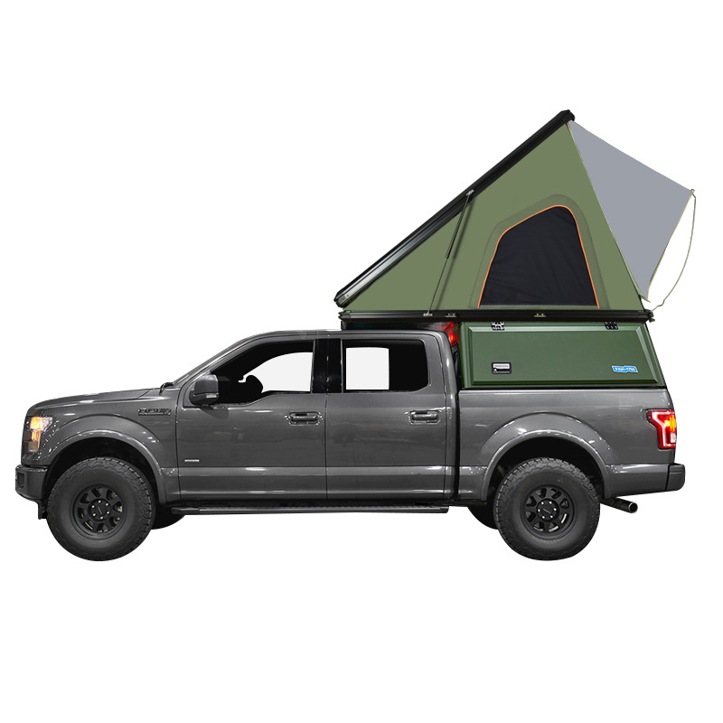 Tiendas de techo triangulares rígidas para SUV: plegables y de apertura rápida