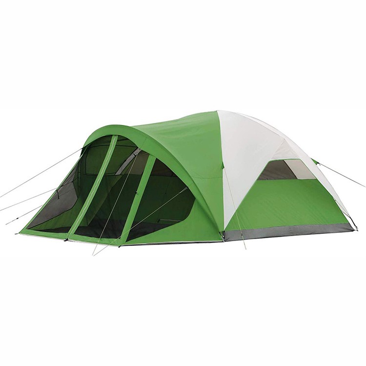 Tienda de campaña grande de dos habitaciones con mosquitero