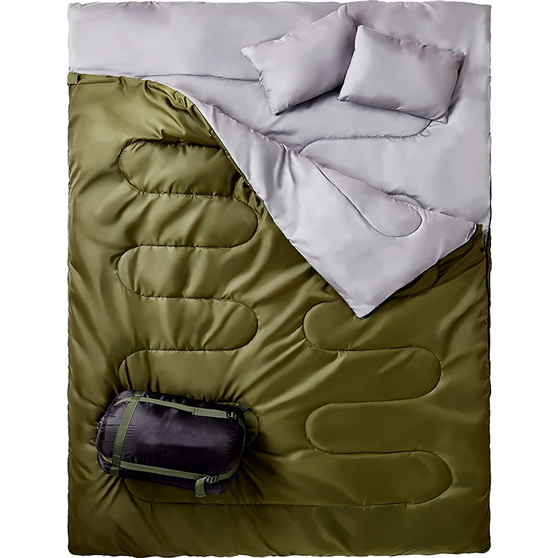 Saco de dormir ultraligero y cómodo para acampar al aire libre