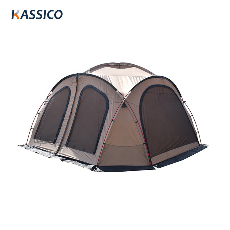 Tienda de campaña impermeable con dosel tipo domo