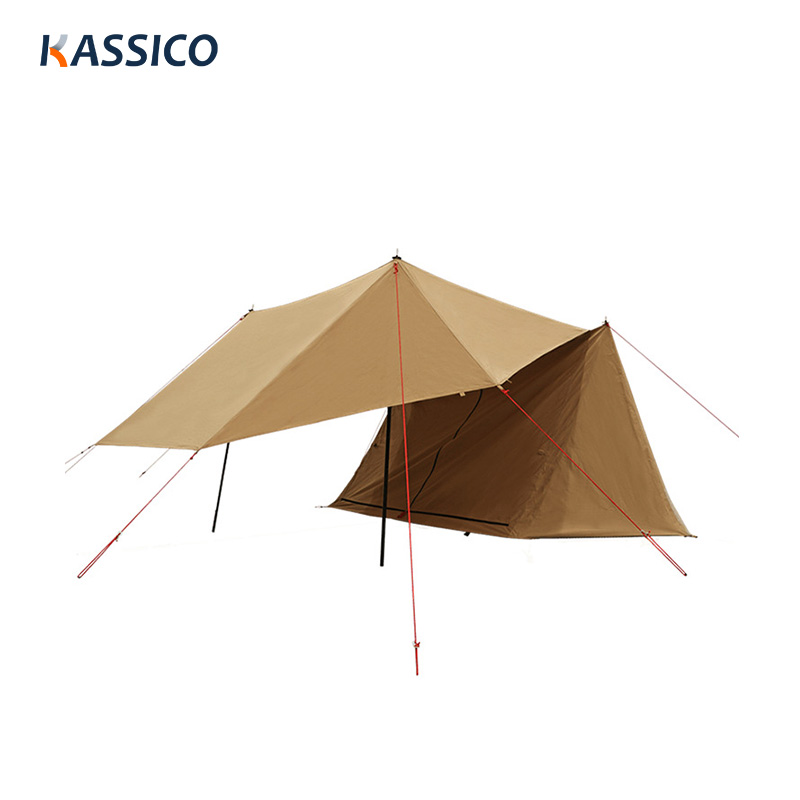 Tienda de campaña para exteriores con toldo impermeable