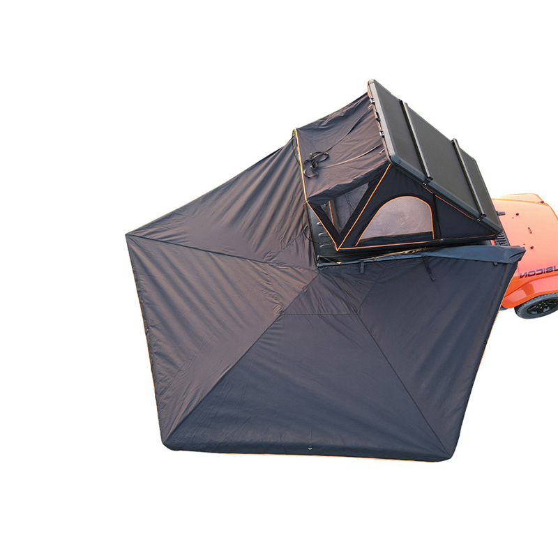 Carpa lateral para automóvil con forma de abanico, pentagonal y hexagonal de 270 grados