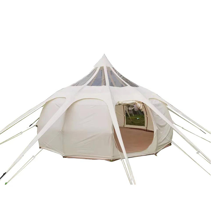 Tienda de campaña Lotus Bell de 4 m, 5 m y 6 m para camping y glamping