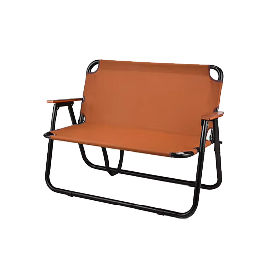 Sillas de camping portátiles para exteriores con respaldo para 1 o 2 personas