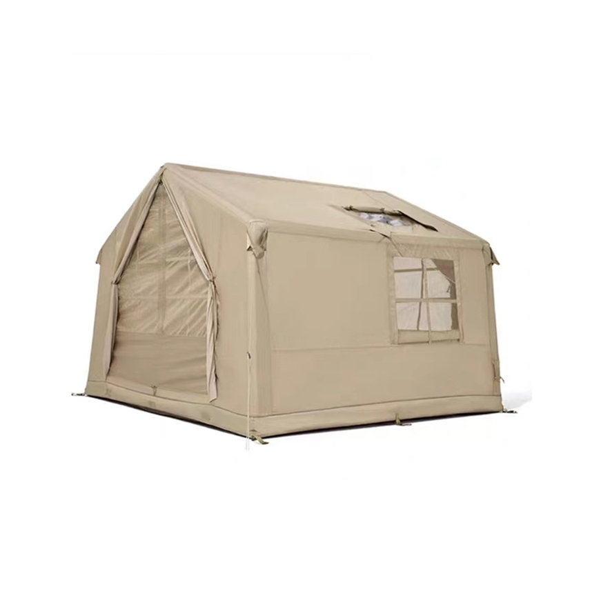 Tienda de campaña inflable tipo cabaña para acampar en invierno