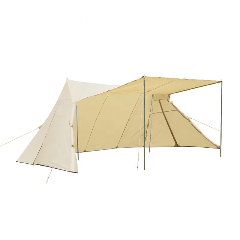 Toldo grande para camping de 18/60 m² - Lona parasol para eventos y fiestas