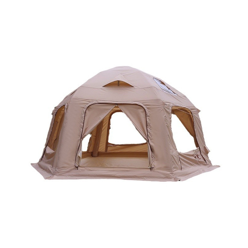 Tienda de campaña inflable tipo domo de 4.5 m de diámetro