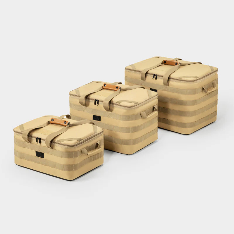 Organizador táctico para acampar