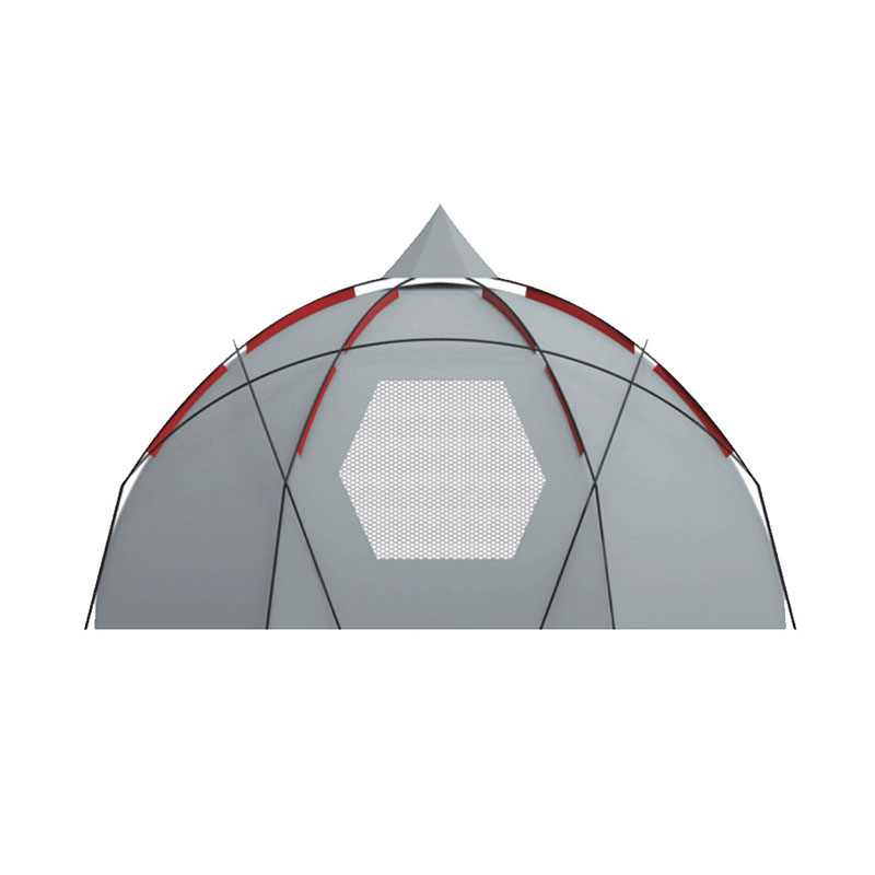 Carpa esférica automática personalizada con tela Oxford y tragaluz