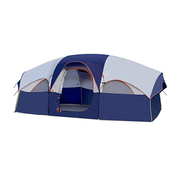 Habitación grande, tienda de campaña familiar espaciosa para 8-9 personas