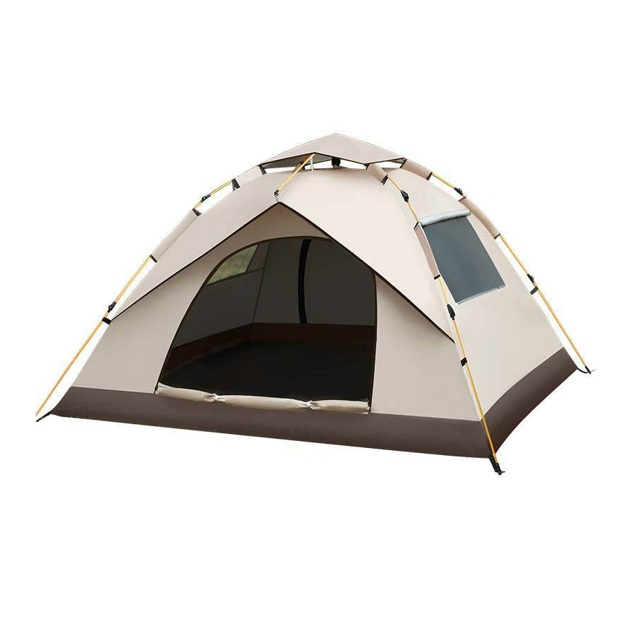 Tienda de campaña familiar impermeable para 2-4 personas - Configuración automática