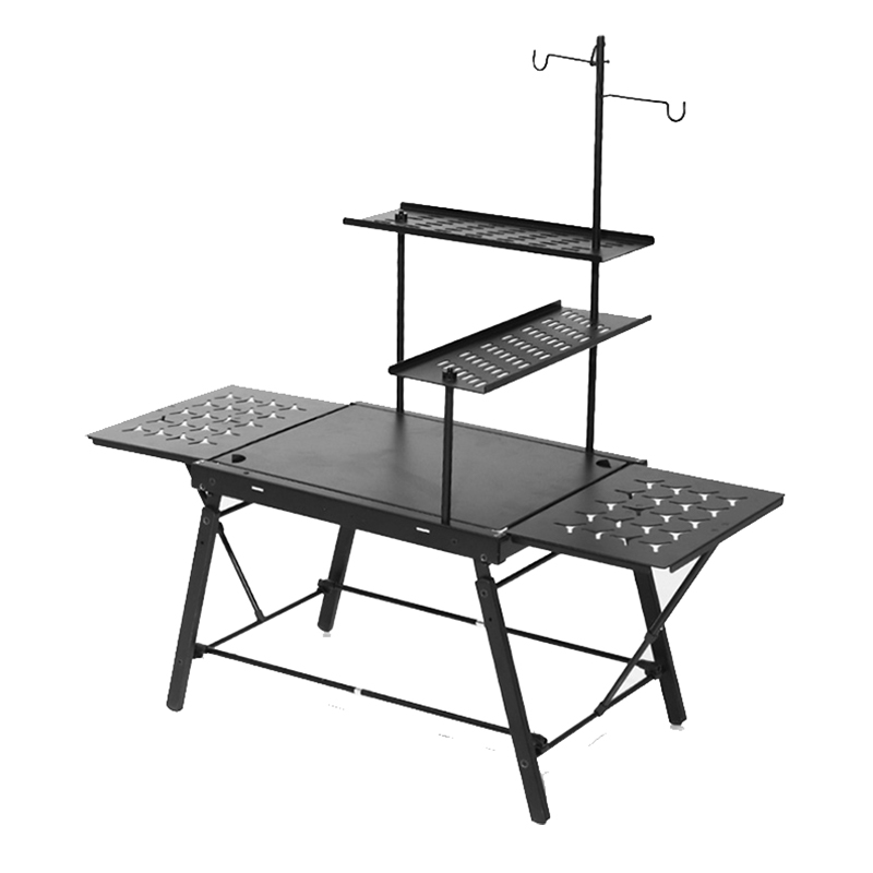 Mesa para asar IGT para picnic y acampada al aire libre
