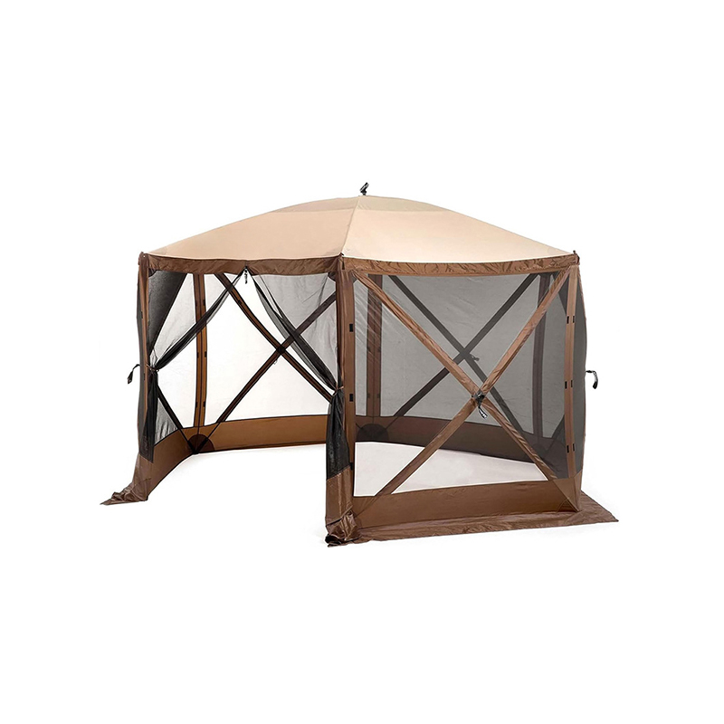 Carpas de cenador con mosquitera de 6 lados para acampar, patio y jardín