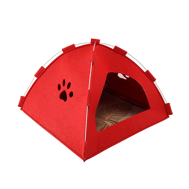 Tienda de campaña portátil y plegable para gatos