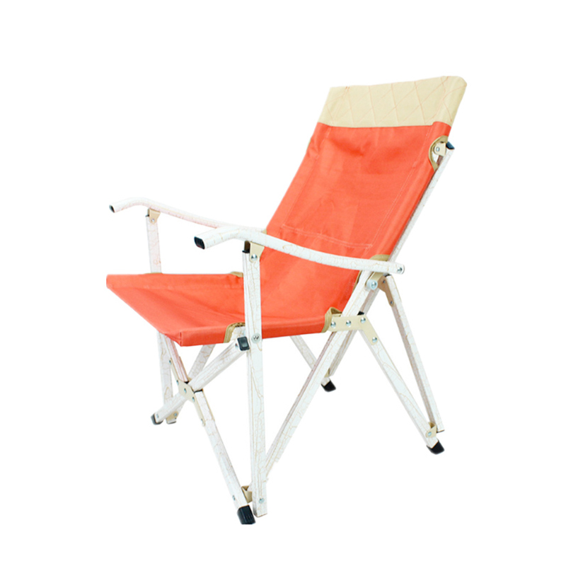Silla plegable de aluminio para acampar, hacer picnic y pescar en la playa