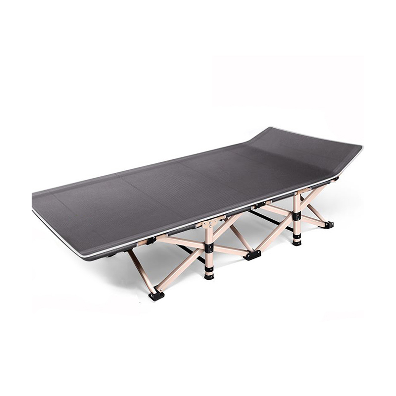 Cama de camping plegable de aluminio portátil para exteriores