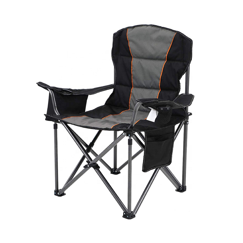 Silla de camping portátil y cómoda para exteriores, plegable y ligera.