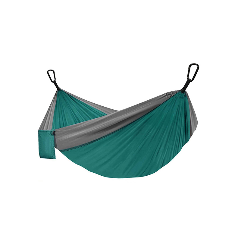 Hamaca para acampar con correas para árboles