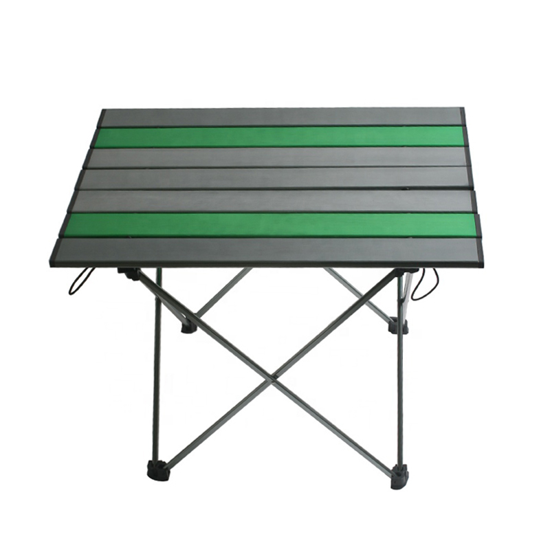 Mesa de picnic para acampar, plegable, ligera y fácil de transportar
