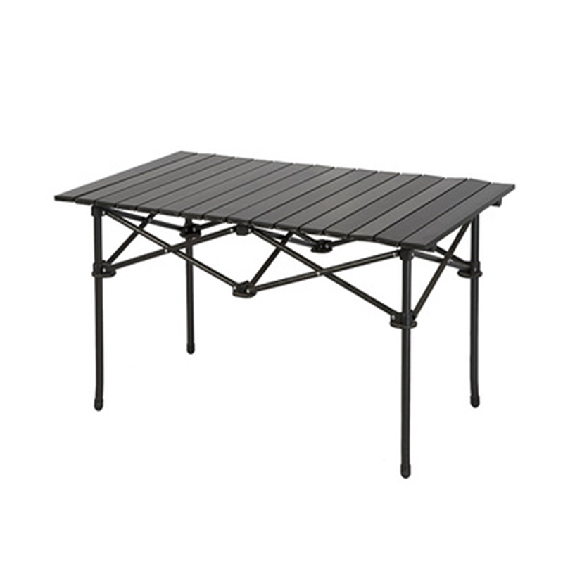 Mesa plegable de aluminio para picnic en el patio